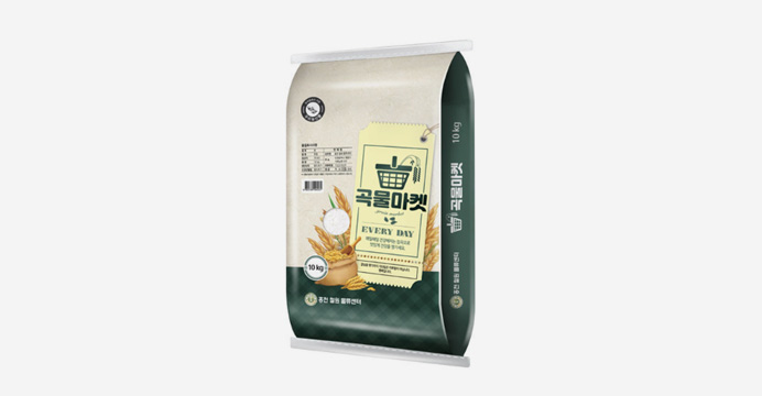 곡물마켓 국내산 백미 10kg 쌀 21년산 박스포장