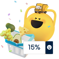 클럽 고객은 매일 15% 쿠폰