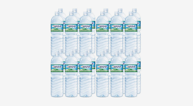 (타임딜)삼다수 2L 24펫 (유라벨/무라벨 랜덤발송)