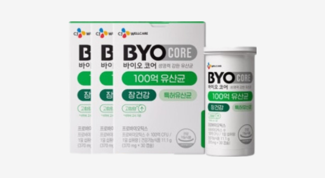 바이오코어 100억 유산균 30캡슐 3박스