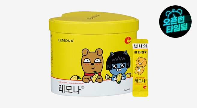 경남제약 레모나산 비타민C 70포_카카오프렌즈