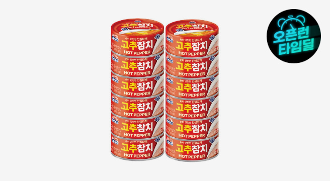 사조 고추참치 12입(100gx6+85gx6)