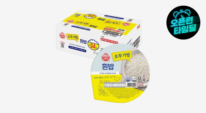 오뚜기 맛있는 밥 24입(210gx24개입)