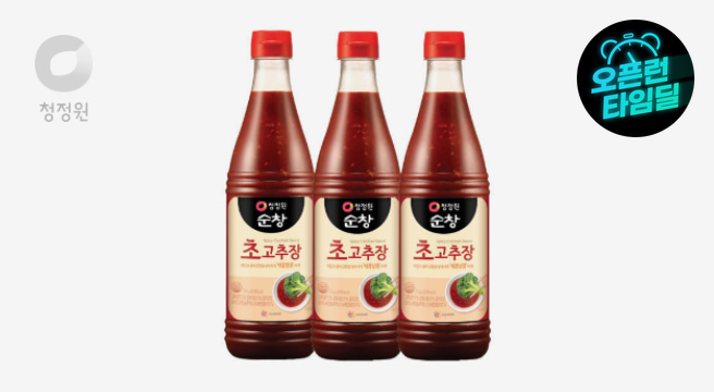 청정원 순창 초고추장 1kg X 3개