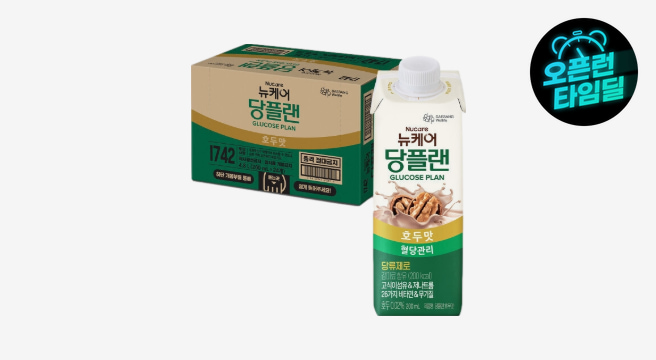 뉴케어 당플랜 호두맛 200ml x24팩 +당플랜 체험팩 200ml(3입) 증정