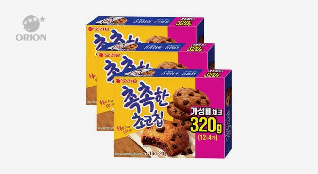 오리온 촉촉한 초코칩 16개입 x 3박스