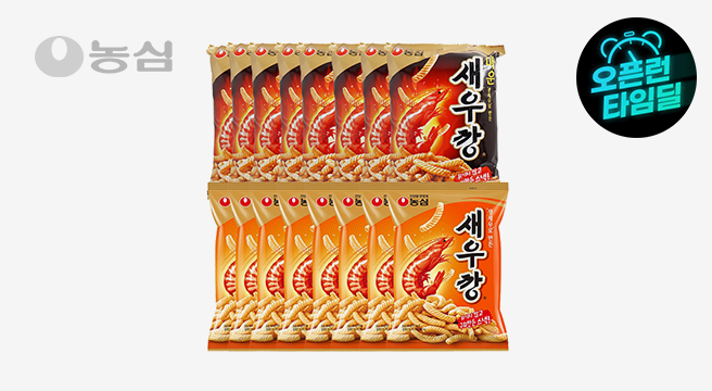 새우깡 8봉 + 매운새우깡 8봉