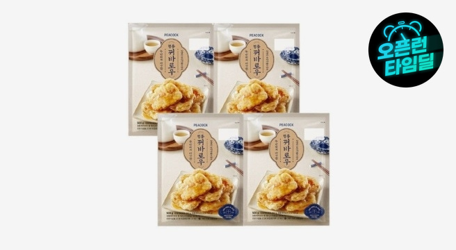 피코크 정통꿔바로우 4팩(500g X 4팩)