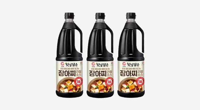 청정원 장아찌 간장 소스 1.7L X 3개