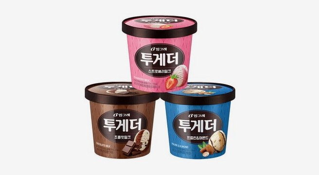 투게더 오리지널 바닐라 아이스크림 등 맛선택