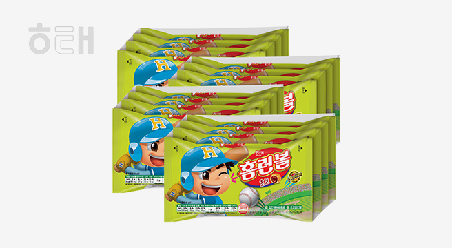 (12%결제할인)(결제가14200원)홈런볼 4번들 x 4팩 (41g 16개)