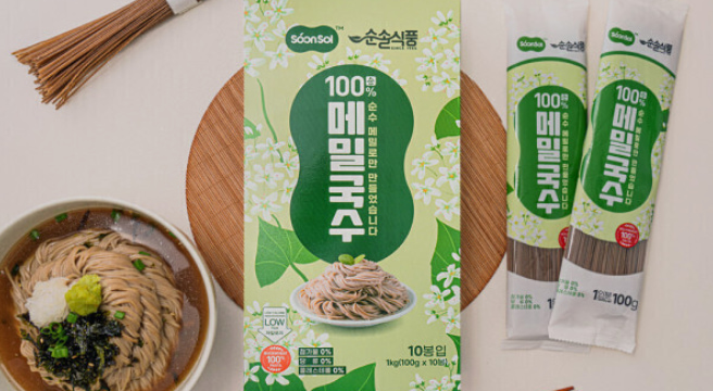 순솔 100% 메밀국수 1kg