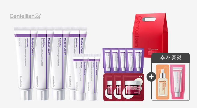 (최종27970원)마데카크림 타이트리프팅50ml 4개+15ml 2개+사은품(1ml 5매+앰플패드 3매)+단독 기프트박스