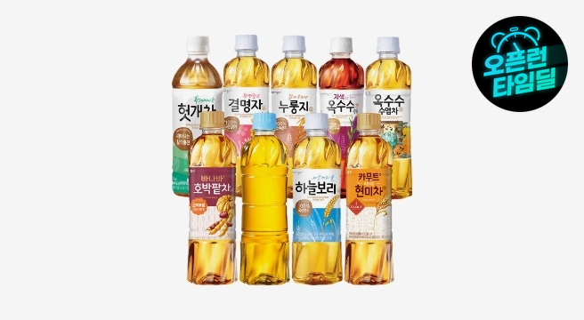 20입+20입 하늘보리 /옥수수수염차/카무트현미차/결명자차 외 9종 500ml 골라담기