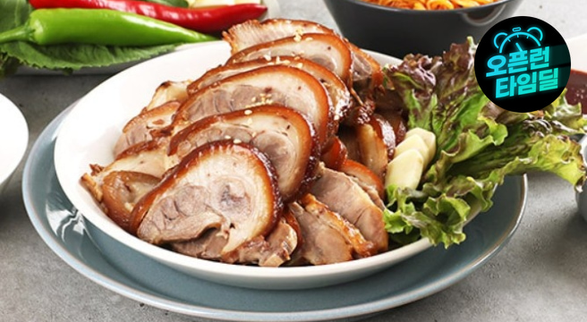 자연과농부 흑마늘 무뼈족발 300g x4팩 + 새우젓 증정