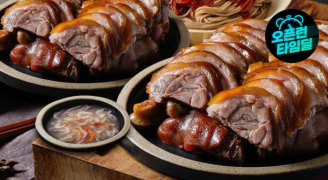 순살족발 세트 누적판매500만 족발세트(순살족발300g 2팩+비빔막국수+새우젓) / 2세트 시 2천원 할인