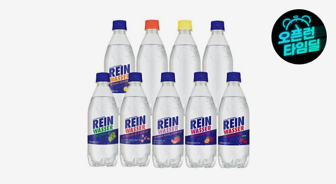 라인바싸 500ml PET 2박스 5종선택 (총40입) 강탄산 라인바싸특가