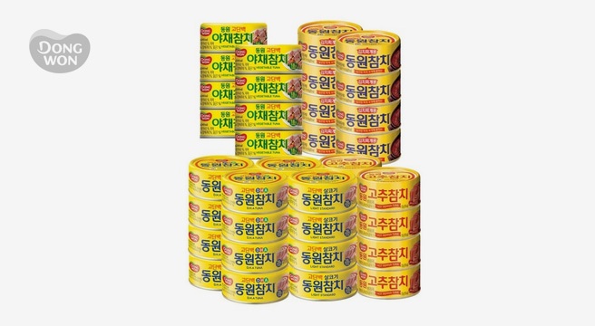 동원 살코기 150G 8캔+DHA 150G 4캔 외 참치 150G 12캔 BEST