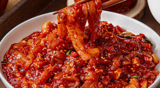 밥도둑푸드 오징어젓갈 500g x 2통 / 그린 오징어젓갈 / 총 1kg /낙지젓갈 / 명란젓갈