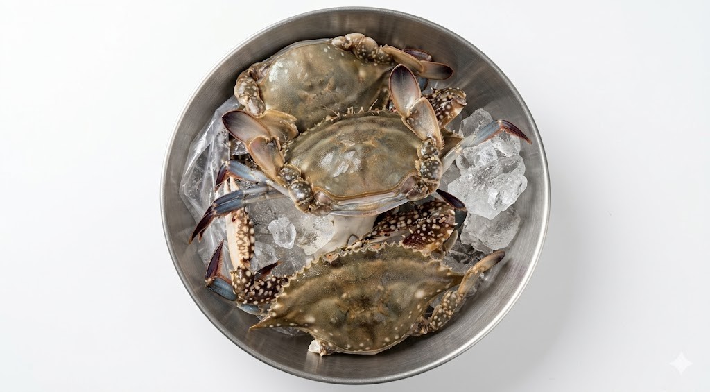 (신선집중) 국내산 서해 5도 제철 가을 활 숫꽃게 1kg 5~6미 제철 살이 오동통 오른 꽃게 생물 빙장포장