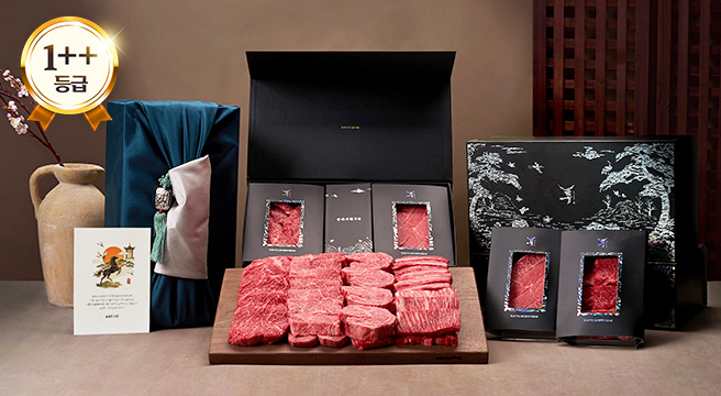 (신선집중) 엄마네한우 1++등급 (7-9) 투뿔한우 1kg/1.5kg 선물세트 18종 택1 (부모님 선물추천)
