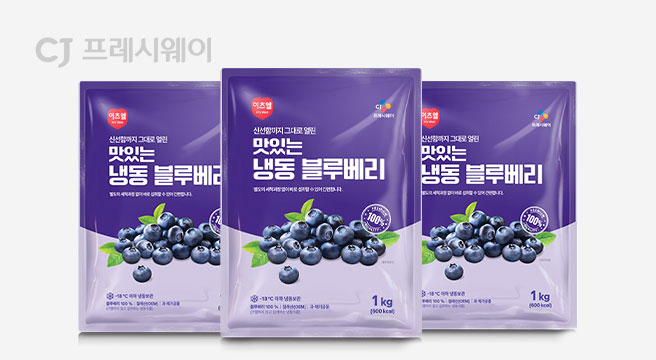 (신선집중) 이츠웰 맛있는 냉동 블루베리 1kgX3개 외 4개/5개 옵션선택