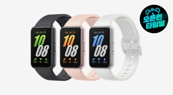 삼성전자 갤럭시 핏3 Galaxy Fit 3 스마트 워치 SM-R390 글로벌버전 한글지원 - G마켓 가격 56,120원