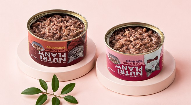 뉴트리플랜 고양이 습식 통조림 24캔 콤보 닭가슴살+연어 160g - G마켓 가격 18,060원