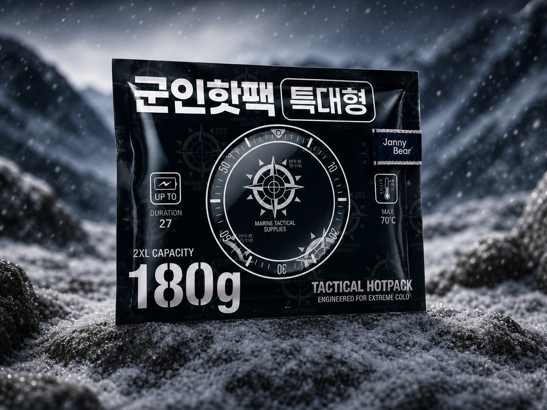 쟈니베어 특대형 군인핫팩30개 런칭특가 14,500원